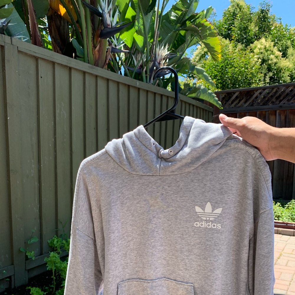 Grey Adidas Hoodie